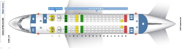 カタール航空座席配置[1]
