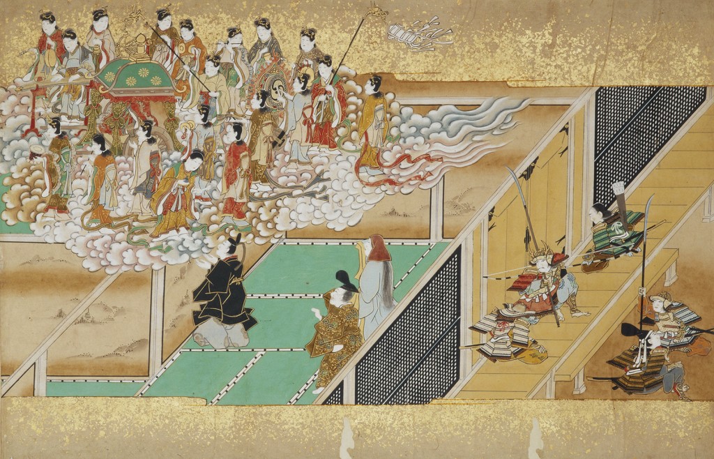 竹取物語絵巻　江戸・17世紀